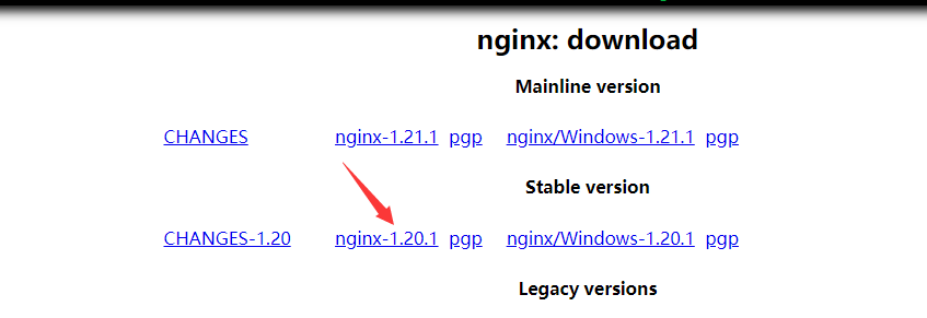 下载nginx